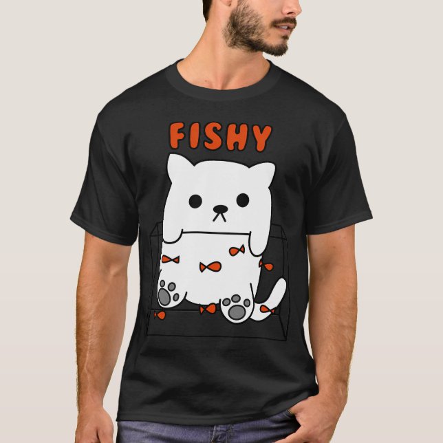 fiskig (orange) t shirt (Framsida)