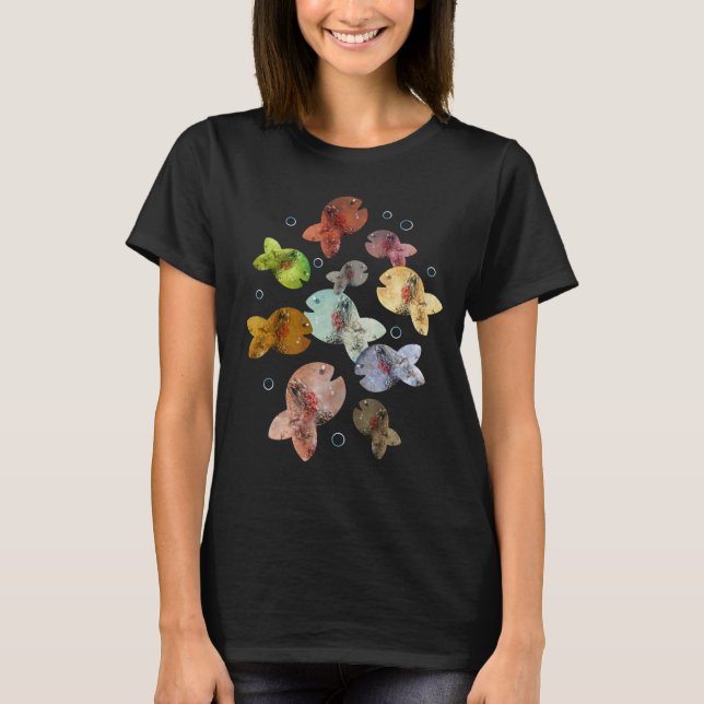 Fiskigt kul t shirt (Framsida)