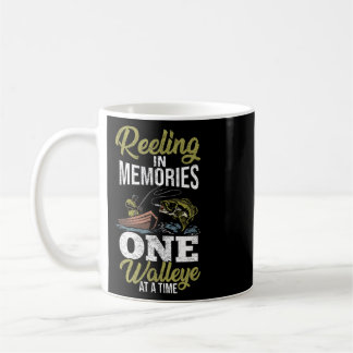 Fiskjakt Sauger Angler Walleye Fiskare Walle Kaffemugg