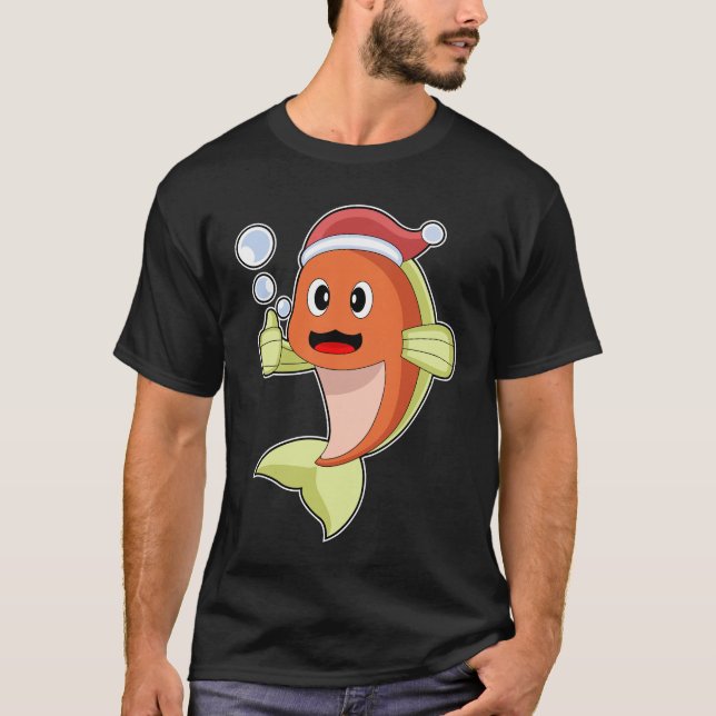 Fiskjultomat T Shirt (Framsida)