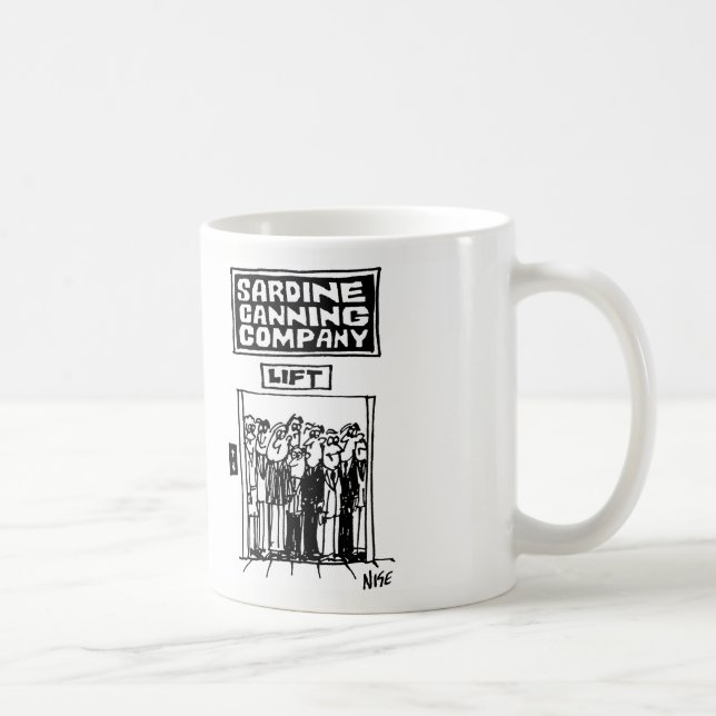 Fiskkanningsföretaget Hiss Kaffemugg (Höger)