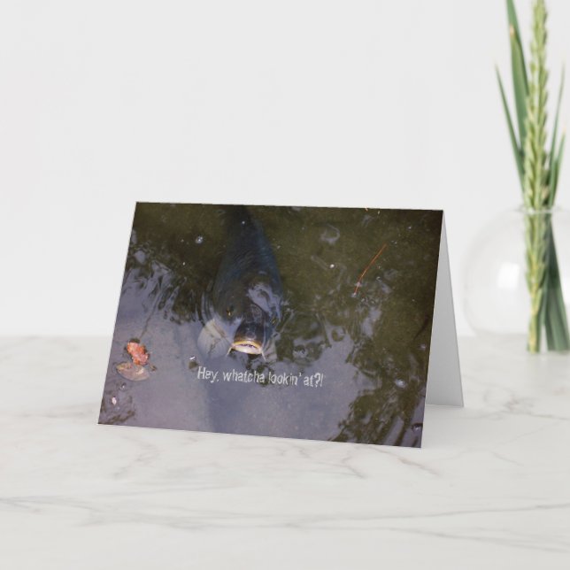 Fiskkänsla Kort (Framsida)