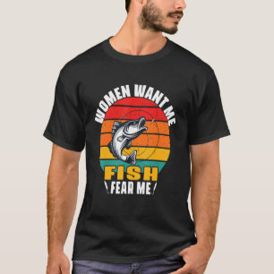 Fiskkaptenen som jobbar på fiskebåten Kvinnor vill T Shirt