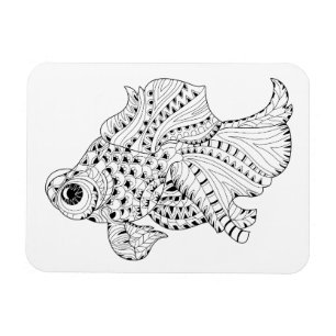 Fiskklotter Magnet