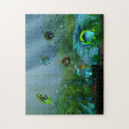 Fiskkonst av Tanken Aquarium Art Pussel