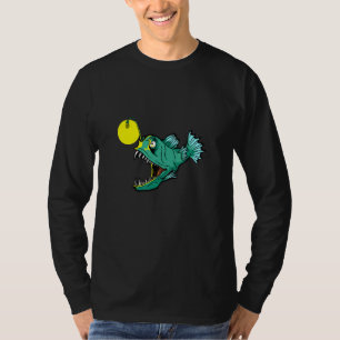Fiskkonst för fiske t shirt