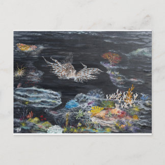 Fiskkonst på vykort