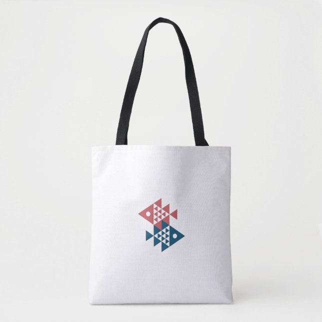 Fiskkonst Totebag Tygkasse (Framsida)