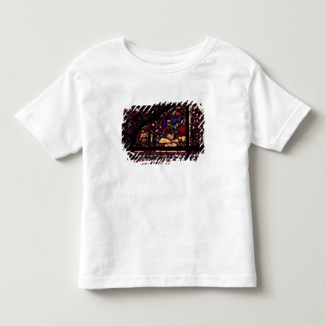 Fiskköpmän, specificerar från ett fönster t-shirt (Framsida)