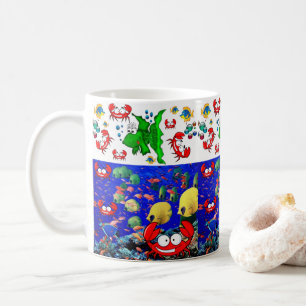 Fiskkrabbor Ocean Beach Mugg
