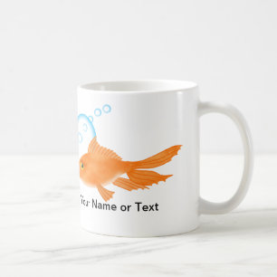 Fiskkyssmuggen personifierar Customization Kaffemugg