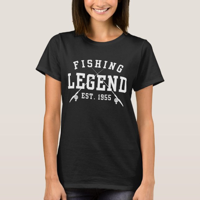 Fisklegend bildad 1955 t shirt (Framsida)