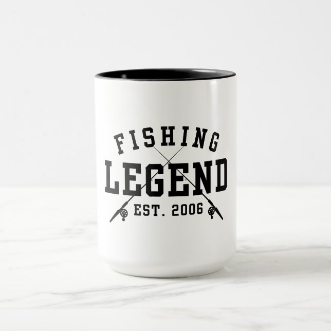 Fisklegend etablerad 2006 mugg (Center)