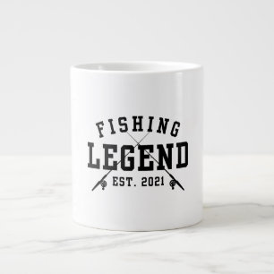 Fisklegend etablerad 2021 jumbo mugg