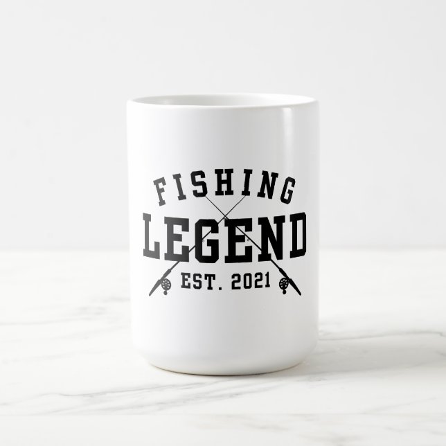 Fisklegend etablerad 2021 kaffemugg (Center)