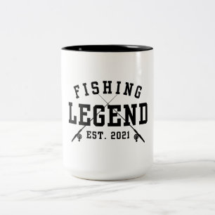 Fisklegend setat 2021 Två-Tonad mugg