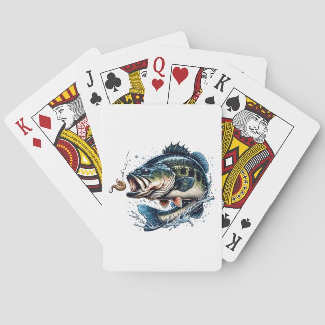 Fisklek kort casinokort (Baksidan)