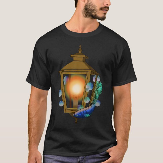 Fiskljus T Shirt (Framsida)