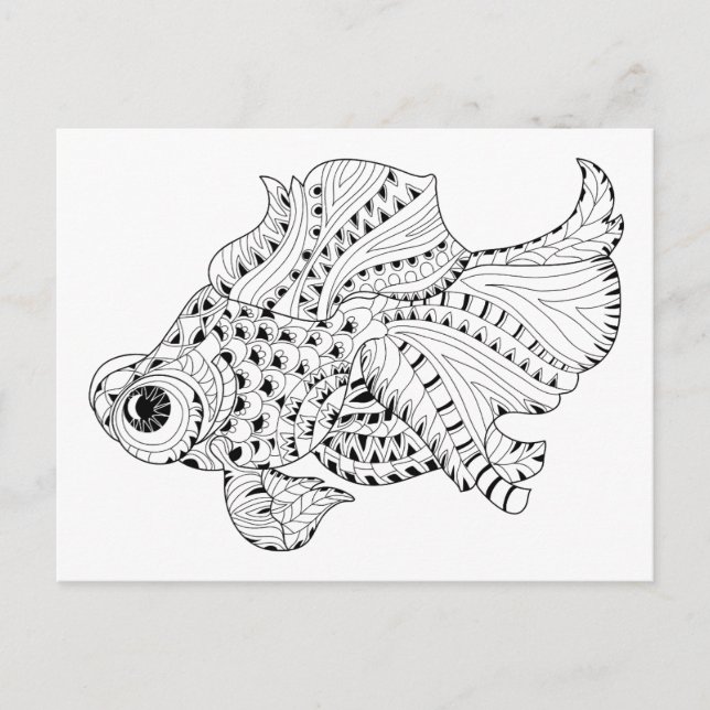 Fisklucka Vykort (Framsida)