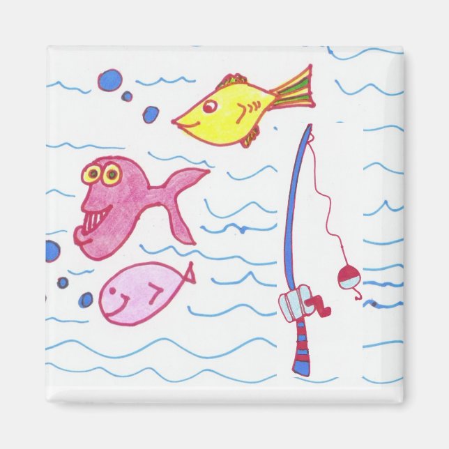 Fiskmagnet! Magnet (Framsidan)