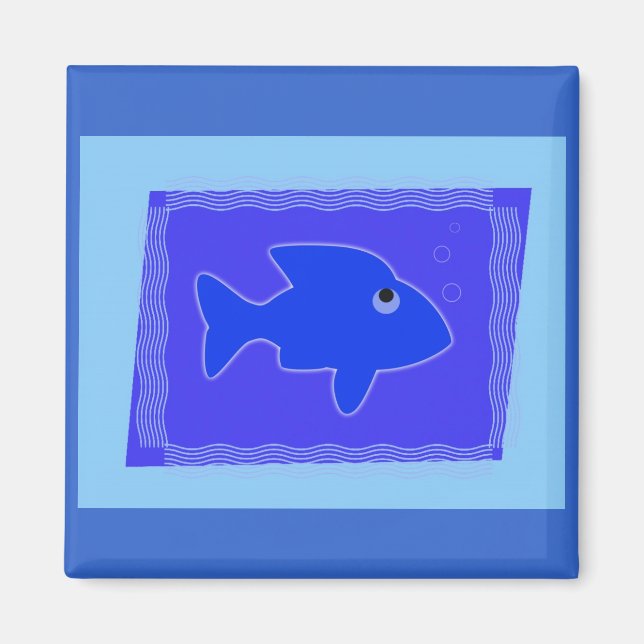 Fiskmagnet Magnet (Framsidan)