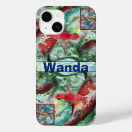 Fiskmålarfärg för koi-karp