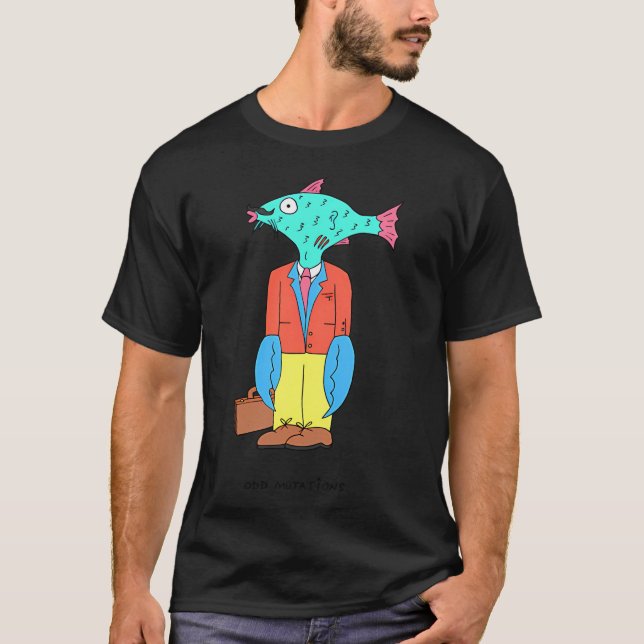 Fiskman T Shirt (Framsida)