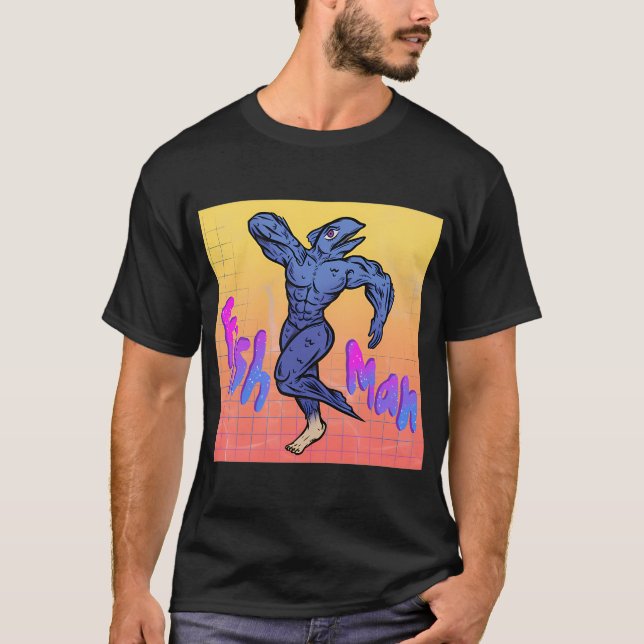Fiskman T Shirt (Framsida)