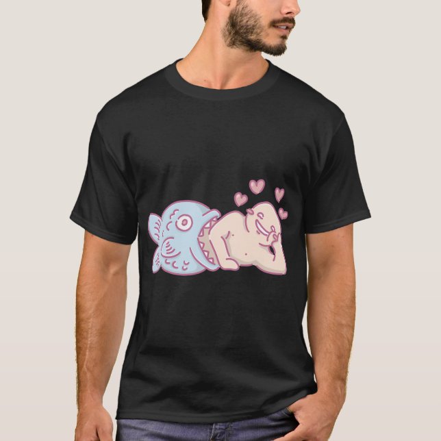Fiskman T Shirt (Framsida)