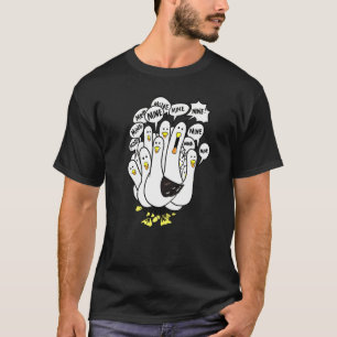 Fiskmås Bird Beach Chicken T Shirt