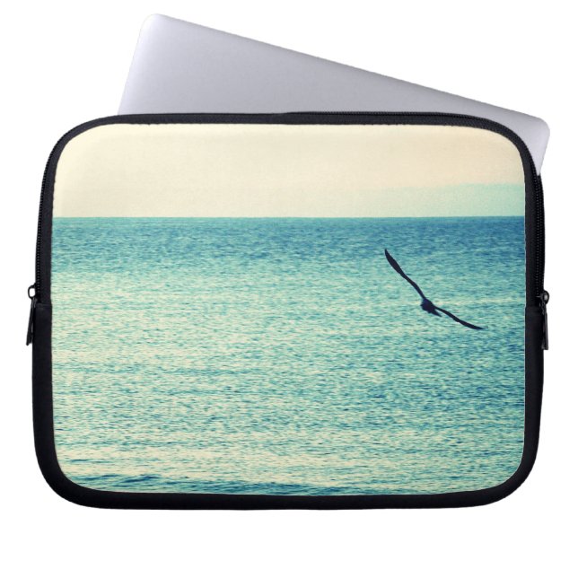 Fiskmås Elektronikväska Laptop Fodral (Framsidan)