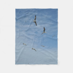 Fiskmås Fleece Blanket