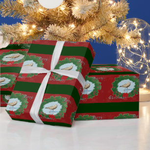Fiskmås God jul - Inkapsling Pappert Presentpapper