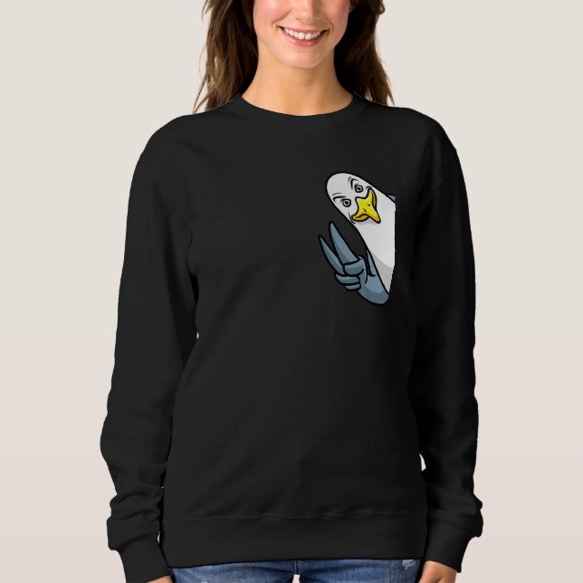 Fiskmås Gull T Shirt (Framsida)