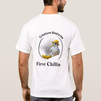 Fiskmås i Gult Boots | Kuststranden Humor T Shirt