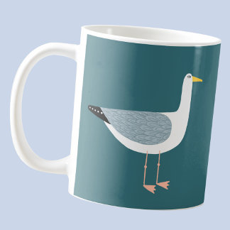 Fiskmås Kaffemugg