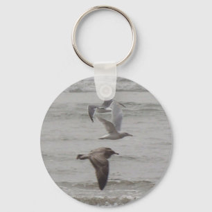 Fiskmås Keychain Nyckelring
