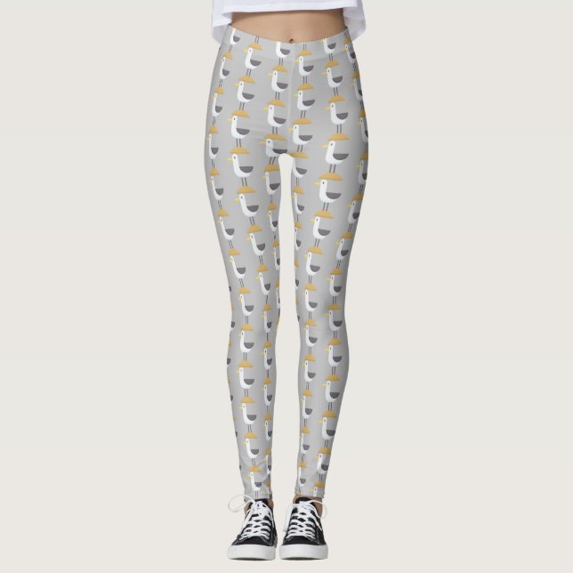 fiskmås leggings (Framsida)