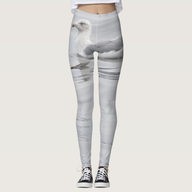 Fiskmås Leggings (Framsida)