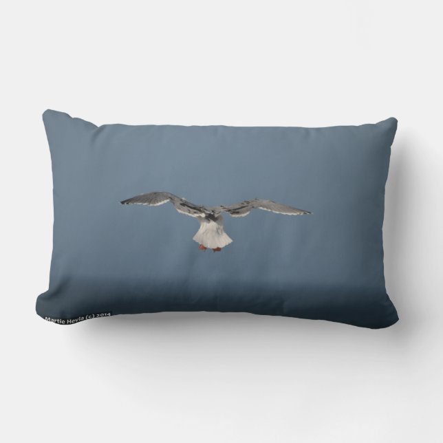 Fiskmås Lövs Pillow Lumbarkudde (Framsida)