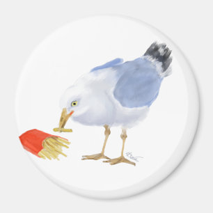 Fiskmås magnet
