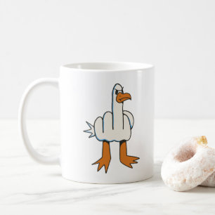FISKMÅS MED MITTEN FINGER BODY KAFFEMUGG