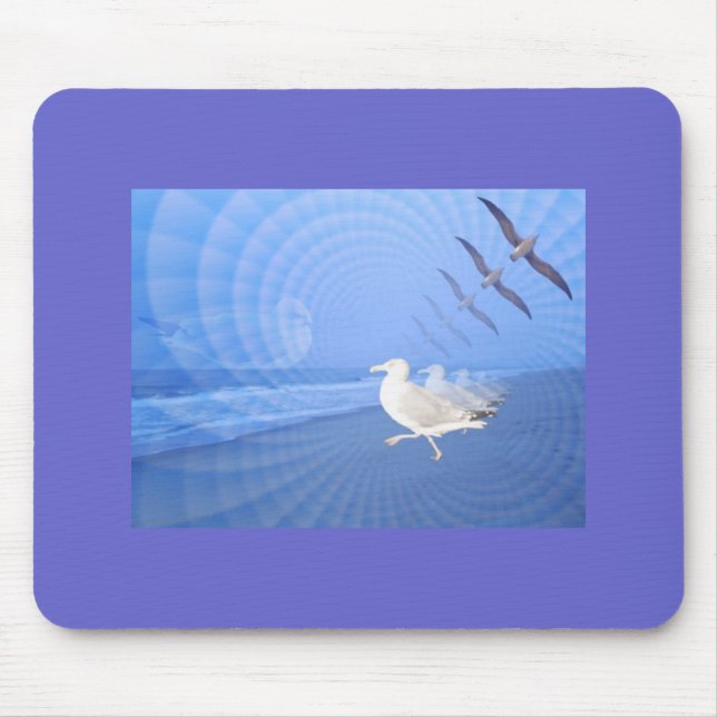Fiskmås Mousepad Musmatta (Framsidan)