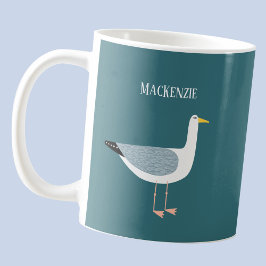 Fiskmås Personlig Kaffemugg