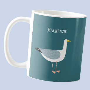 Fiskmås Personlig Kaffemugg