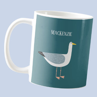 Fiskmås Personlig Kaffemugg