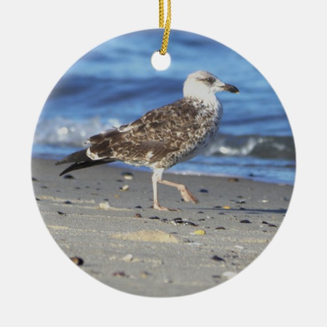 Fiskmås Photo Ornament (Framsidan)