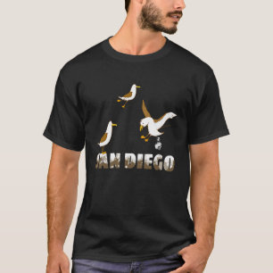 Fiskmås pooping in San Diego T Shirt