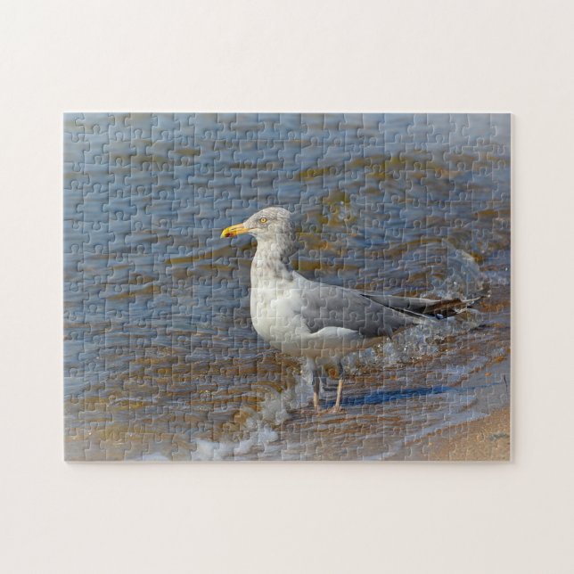Fiskmås Puzzle Pussel (Horisontell)