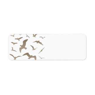 Fiskmås Returadress Etikett